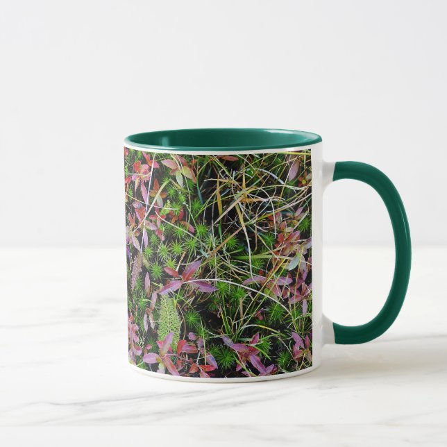 Colourful autumn ground cover mug (Right)