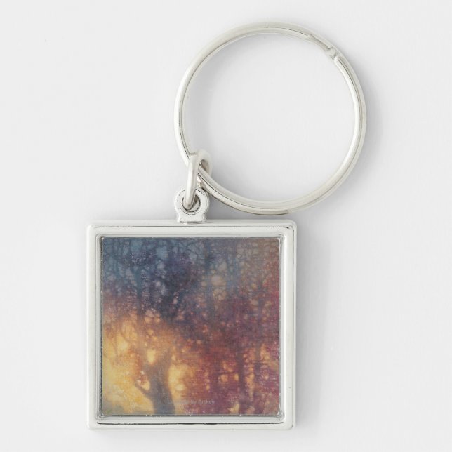 Colourful Autumn Key Ring (Front)