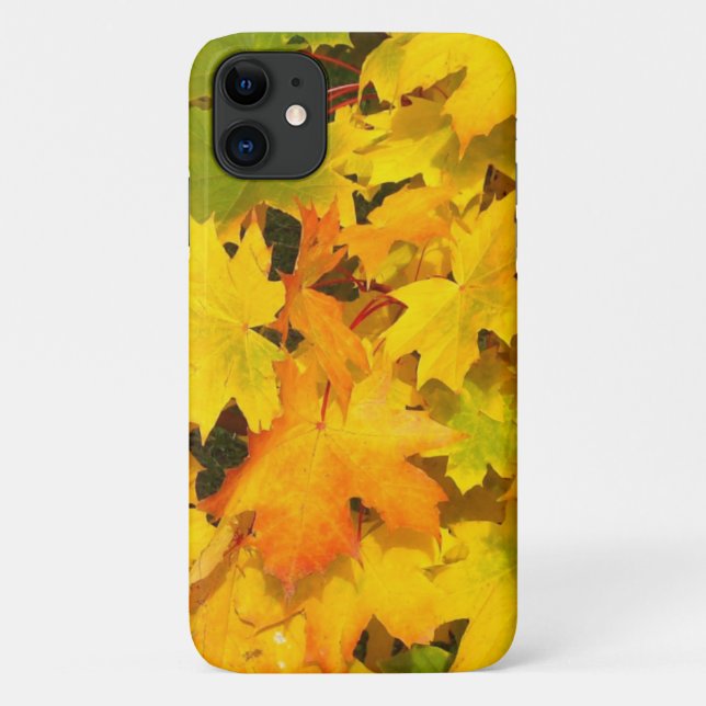 Colourful Autumn Leaves Case-Mate iPhone Case (Back)