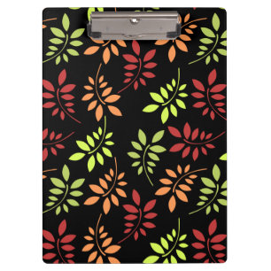 Colourful Autumn Leaves in Warm Tones Clipboard