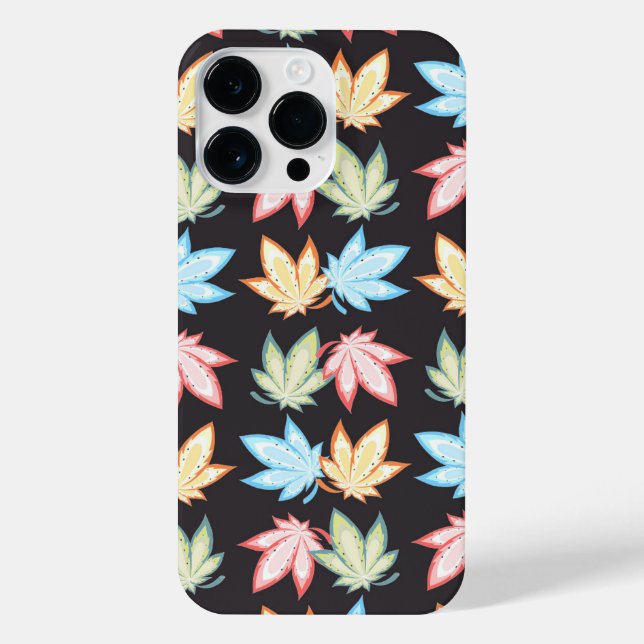 Colourful Autumn Leaves  iPhone Case (Back)