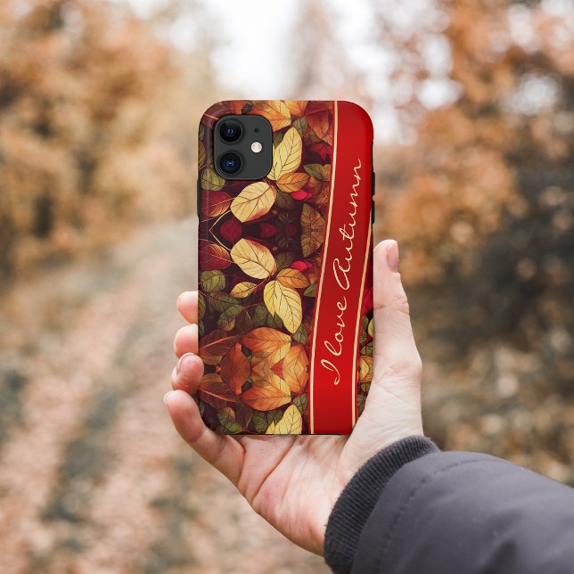 Colourful autumn leaves iPhone Case (Creator Uploaded)