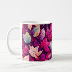Colourful Autumn Leaves Pattern-68218 Coffee Mug