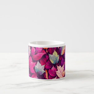 Colourful Autumn Leaves Pattern-68218 Espresso Cup