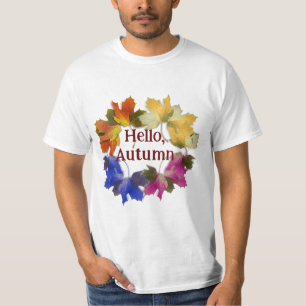 Colourful Autumn Leaves T-Shirt