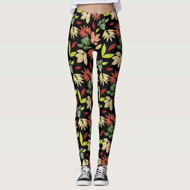 Colourful Autumn Leggings (Front)