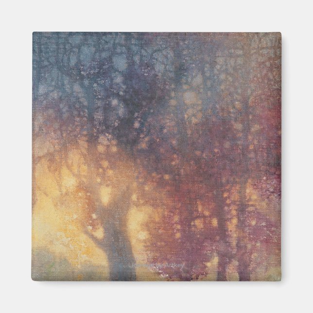 Colourful Autumn Magnet (Front)