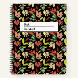 Colourful Autumn Notebook