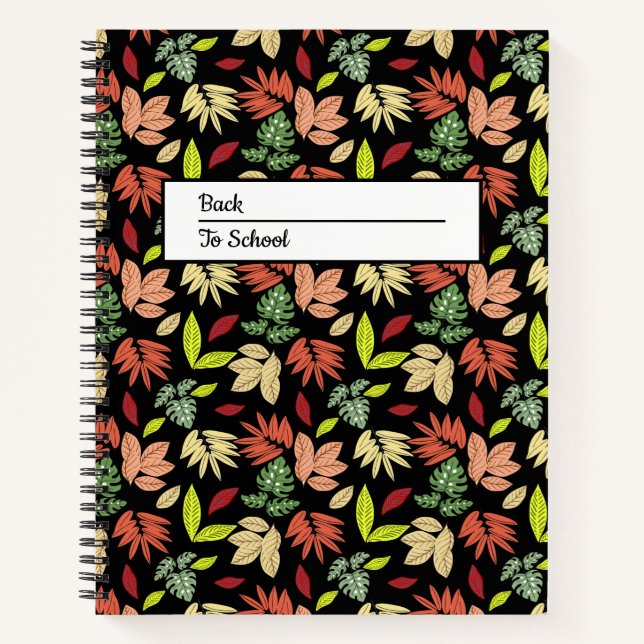 Colourful Autumn Notebook (Front)