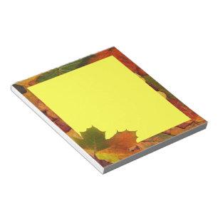 Colourful Autumn Notepad