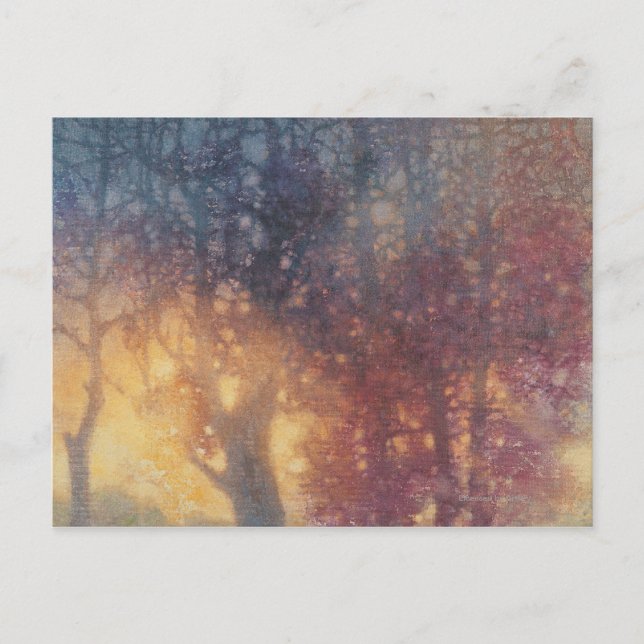 Colourful Autumn Postcard (Front)