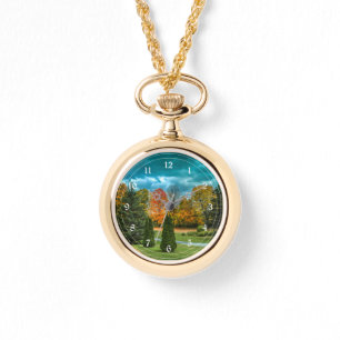 Colourful Autumn Scenic Photo Watch