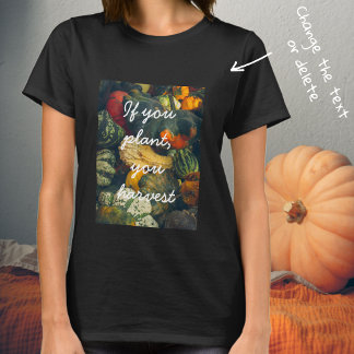  Colourful autumn squash and pumpkins T-Shirt
