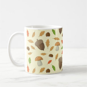 Colourful Autumnal Season - Nature Pattern Coffee Mug