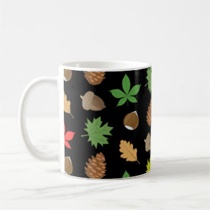 Colourful Autumnal Season - Nature Pattern Coffee Mug