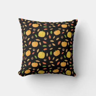 Colourful Autumnal Season - Nature Pattern Cushion