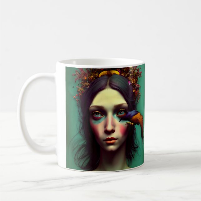 Colourful Awakened Princess Mug (Left)
