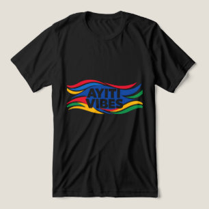 Colourful Ayiti Vibes Inspiration Tri-Blend Shirt