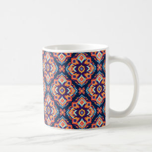 Colourful Aztec Geometric Pattern Coffee Mug