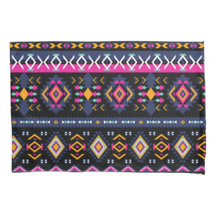 Colourful Aztec Pillowcase