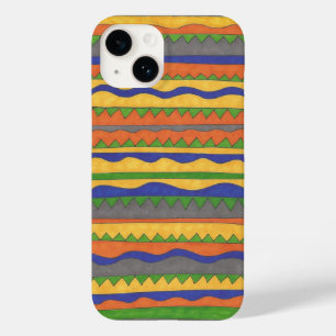 Colourful Aztec Tribal Pattern Case-Mate iPhone 14 Case