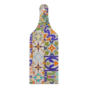 Colourful Azulejo Portuguese Tile Cutting Board