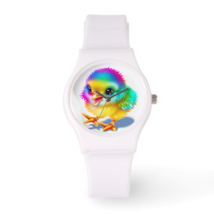 Colourful Baby Chicken Watch