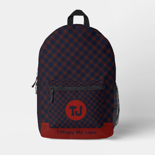 Colourful Bachelor Weekend Summer Backpack For Tod (Front)