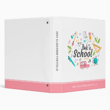 Colourful Back to School Custom Classroom Portfoli