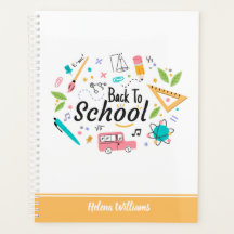 Colourful Back to School Custom Student Teacher 