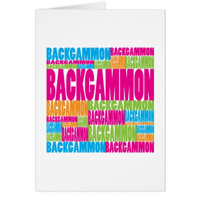 Colourful Backgammon (Front)