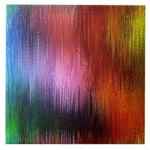 Colourful Background Pattern Ceramic Tile