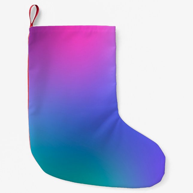 colourful backgroundabstract, art, graphic decor,  small christmas stocking (Front)