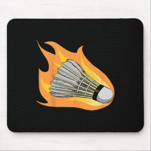 Colourful Badminton Shuttle Art Sports 2 Mouse Pad