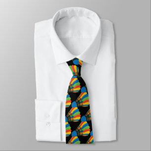 Colourful Badminton Shuttlecock Tie