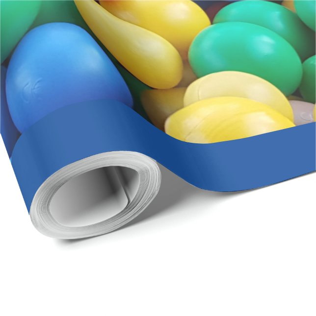 Colourful Ball Pit Balls Kids Play Wrapping Paper (Roll Corner)