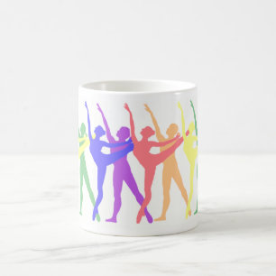 Colourful Ballet Dance Mug