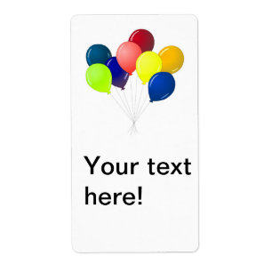 Colourful balloons