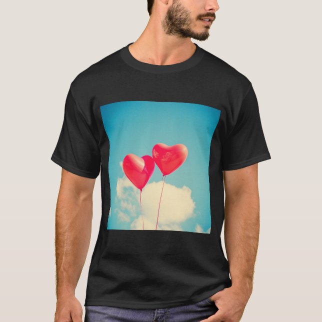 Colourful Balloons Celebration Tee (Front)