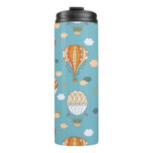 Colourful Balloons Festive Pattern Design Thermal Tumbler