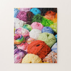 Colourful Balls of Yarn Jigsaw Puzzle