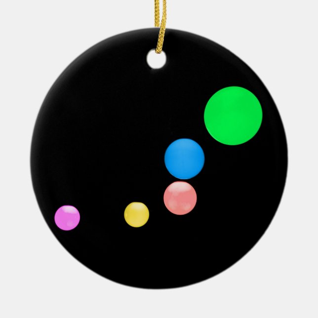 Colourful Balls Ornament (Front)