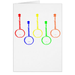 colourful banjos
