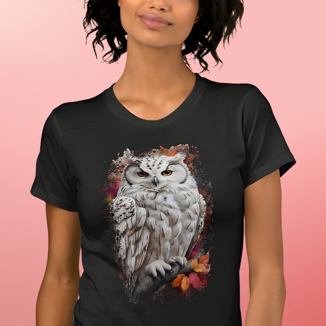 Colourful Barn Owl T-Shirt (Creator Uploaded)