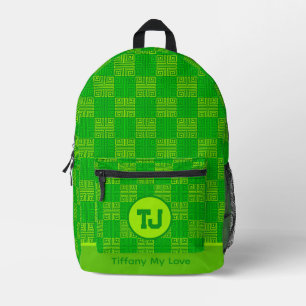 Colourful Basketball Preschool Backpack For Girls
