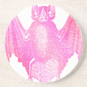 Colourful Bat Coaster