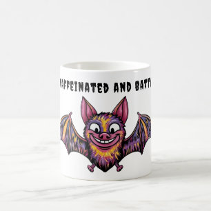 Colourful Bat Coffee Mug