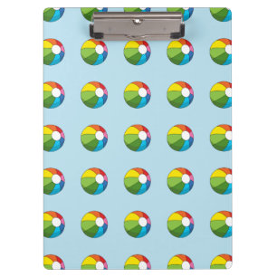 Colourful Beach Ball Clipboard