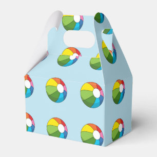 Colourful Beach Ball Favour Box