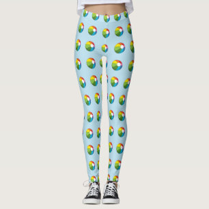 Colourful Beach Ball Leggings